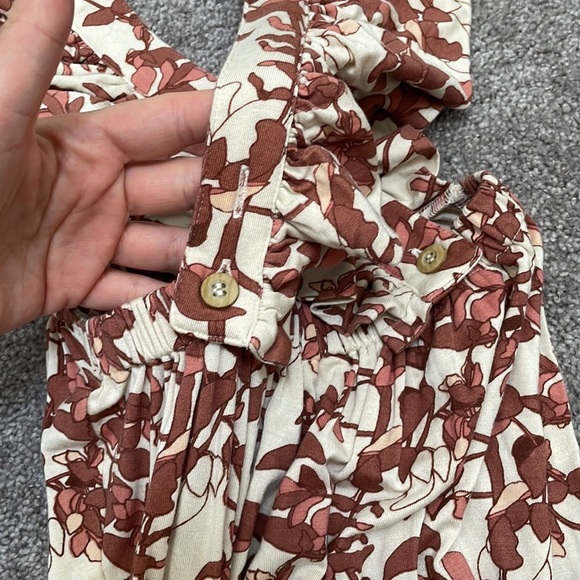 Kate Quinn Floral Ruffle Jumpsuit - Picture 7 of 9